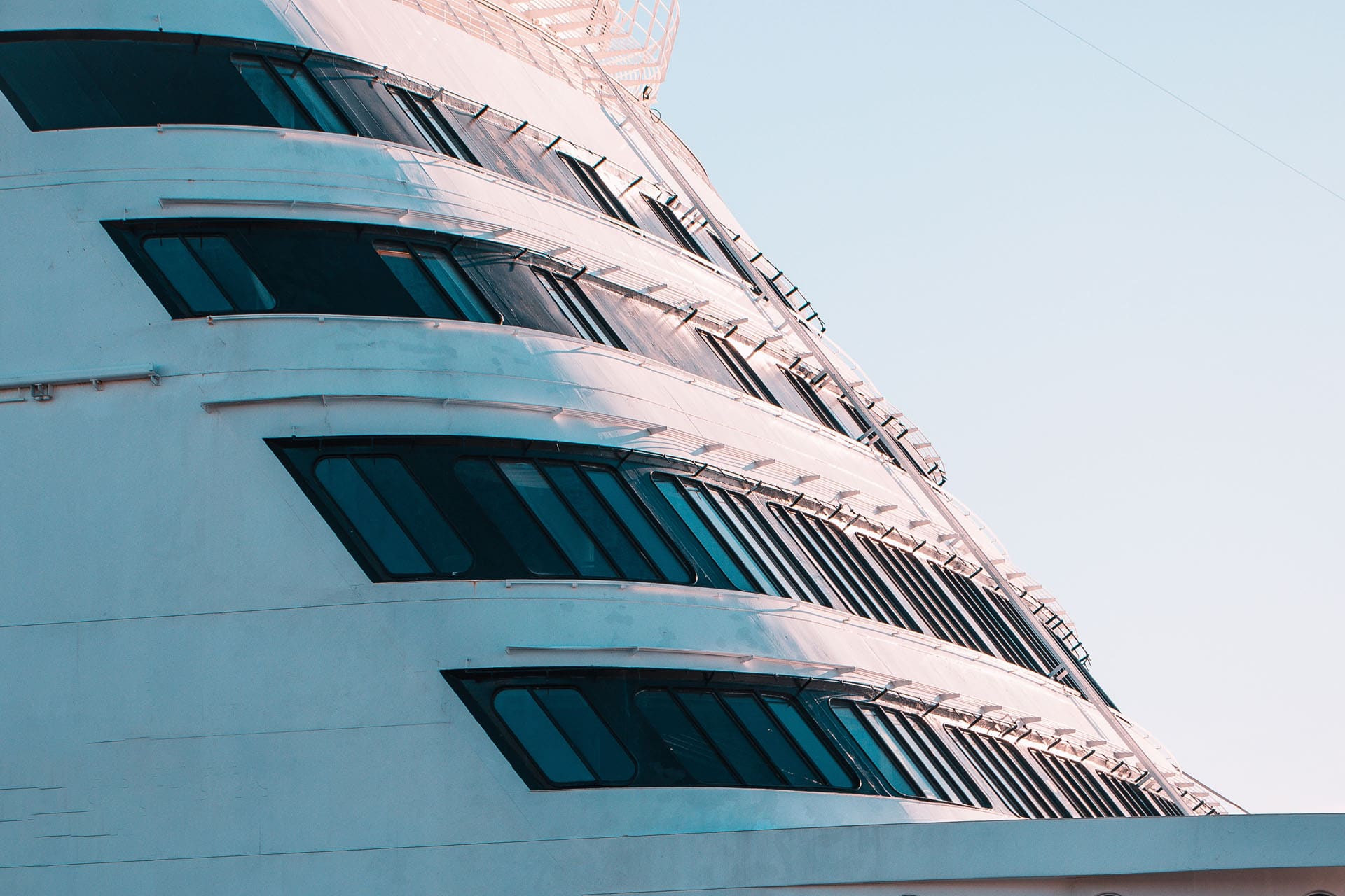 Cruise ships and ferries